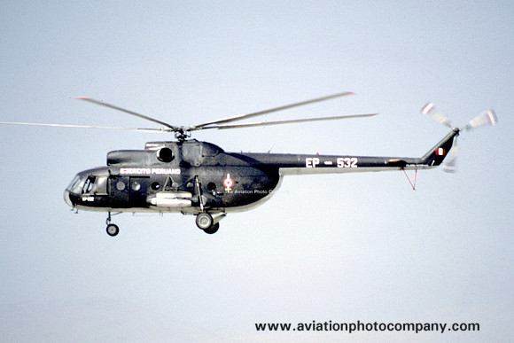Peruvian Air Force Mil Mi-8 EP-532 (1986)