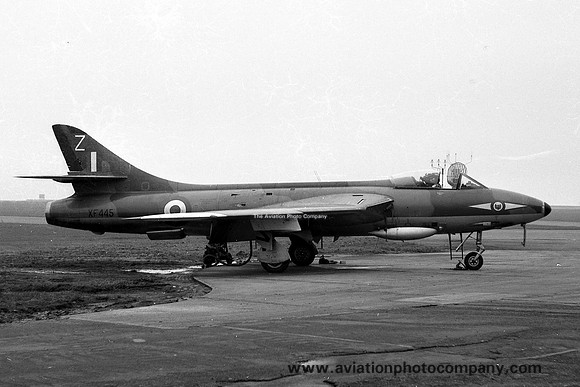 RAF 1 Squadron Hawker Hunter F.6 XF445/Z (1960)