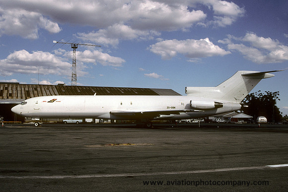 South African Airways/DHL/Affretair Boeing 727-200F ZS-OBN (1999)