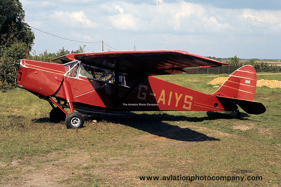 De Havilland Leopard Moth G-AIYS (1974)