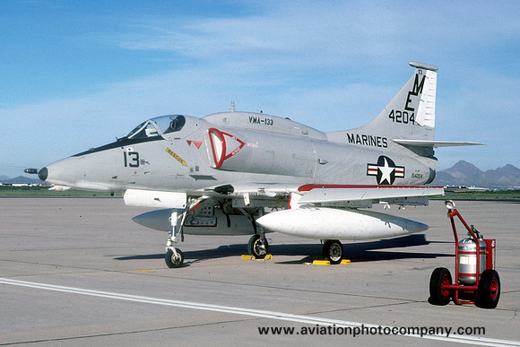 US Marines VMA-133 Douglas A-4F Skyhawk 154204/ME-13 (1980)