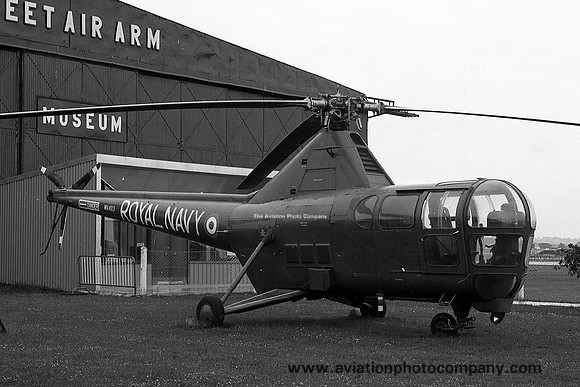 Royal Navy Westland Dragonfly HR.3 WN493 at the FAA Museum (1971)