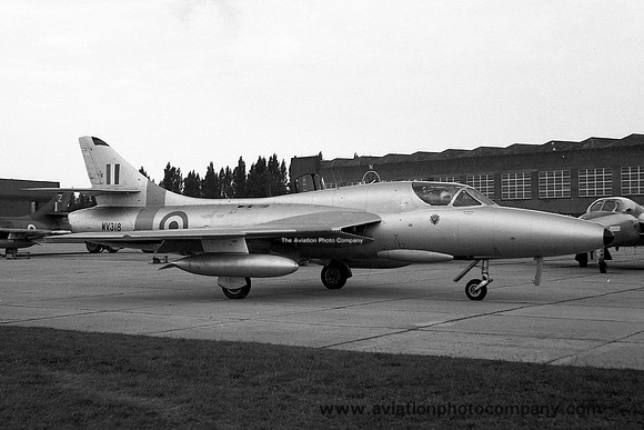 RAF FCIRS Hawker Hunter T.7 WV318 (1960)