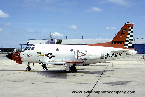 US Navy VT-10 North American T-39D 150980/F-14 (1983)