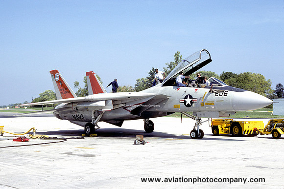 US Navy NATC Grumman F-14A Tomcat 158631/7T-206 (1983)