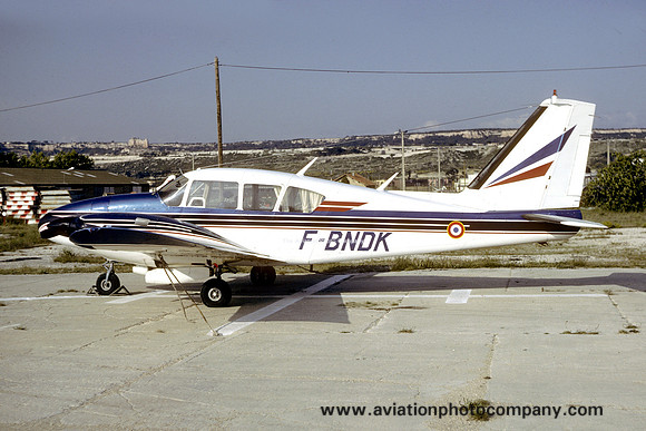 French Securite Civile Piper 27 Aztec F-BNDK (1985)