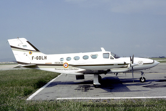 French Securite Civile Cessna 421C F-GDLH (1985)