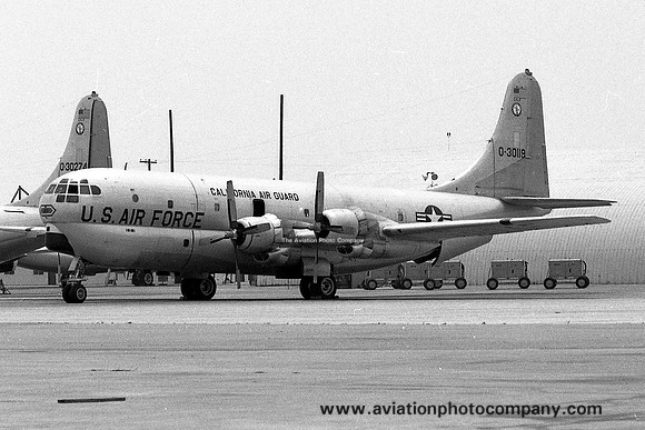 USAF California ANG 115 MAS Boeing C-97G 53-0119 (1968)