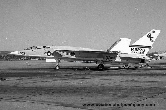 US Navy RVAH-13 North American RA-5C Vigilante 149276/NE-603 (1974)
