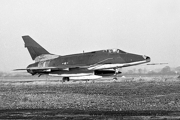 USAF 20 TFW North American F-100D Super Sabre 56-2694 (1970)