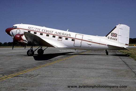 South Coast Airways Douglas C-47 Dakota G-DAKK (1999)