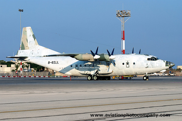 Venezuelan Air Force Shaanxi Y-8F-200 B-632L on delivery through Malta Luqa (2013)