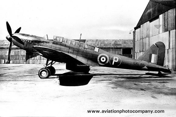 RAF Fairey Battle L5286 Sabre Test bed