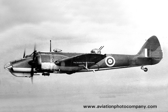 RAF Bristol Blenheim V DJ702 Air to Air