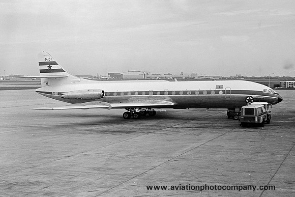 Yugoslav Air Force Sud Aviation SE.210 Caravelle VI-N 74101 at London Heathrow
