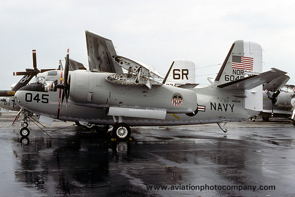 US Navy Norfolk Grumman C-1A 146045 (1976)