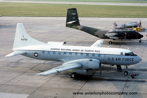 USAF Puerto Rico ANG Convair C-131E 55-4759 (1975)
