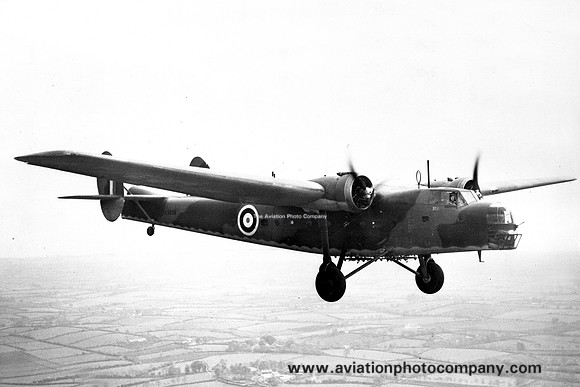 RAF Bristol Bombay I L5838 Air to Air
