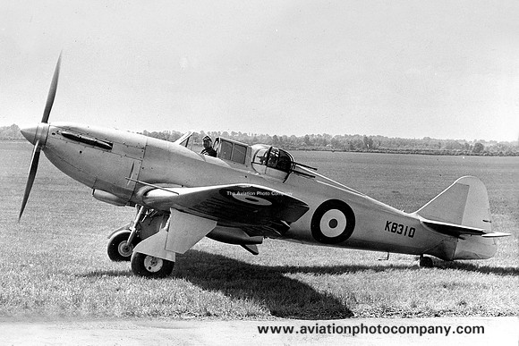 RAF Boulton Paul Defiant K8310