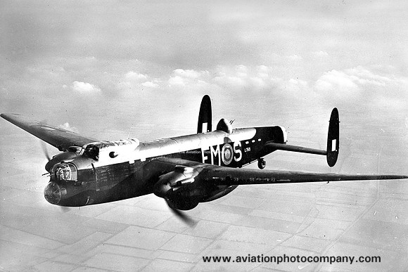 RAF 207 Squadron Avro Manchester I L7515/EM-S Air to Air