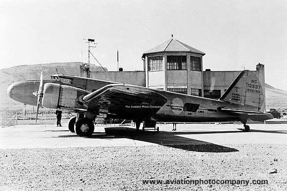 Western Airlines Boeing 247D NC13397