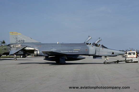 USAF Nebraska ANG 173 RS McDonnell RF-4C Phantom 66-0428 (1992)