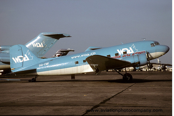 Wimbi Dira Airways Douglas C-47 Dakota 9Q-CWI