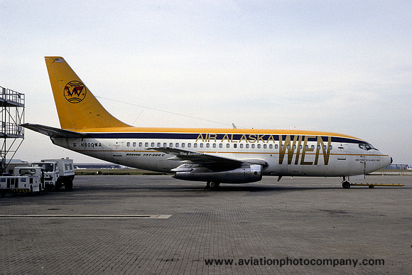 Air Alaska Wien Boeing 737-200C N800WA