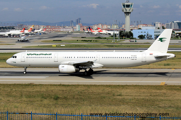 Iraqi Airways Airbus A321-200 YI-AGS at Istanbul IAP (2014)