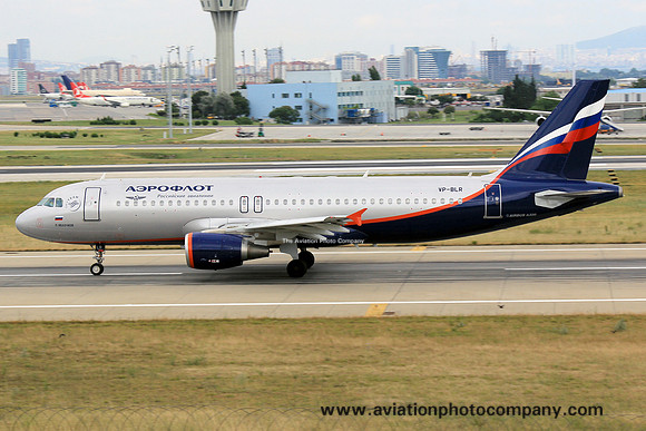 Aeroflot Airbus A320-200 VP-BLR at Istanbul IAP (2014)
