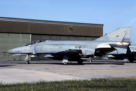 German Air Force JG74 McDonnell F-4F Phantom 38+17 (2003)