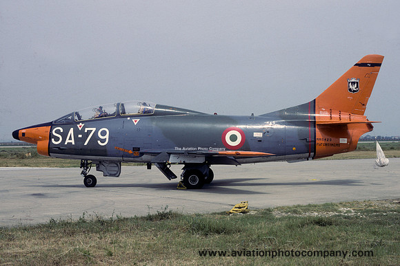 Italian Air Force SVBAA FIAT G-91T MM6429/SA-79 (1981)