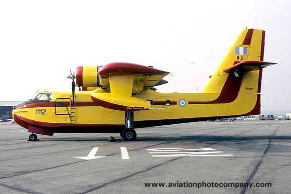 Greek Air Force Canadair CL-215 1112 (1987)