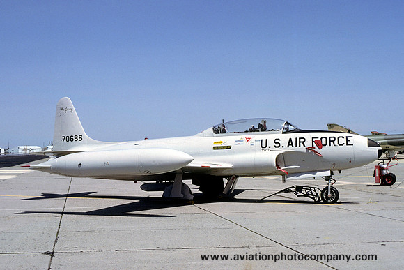 USAF New Jersey ANG Lockheed T-33A 57-0686 (1981)