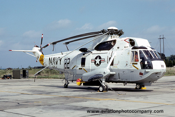 US Navy VX-1 Sikorsky SH-3H 149913/JA-22 (1975)