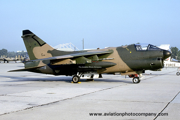 USAF 4485 TS LTV A-7D 70-1019 (1981)