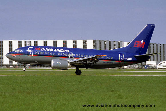 British Midland Boeing 737-500 G-OBMR (1999)