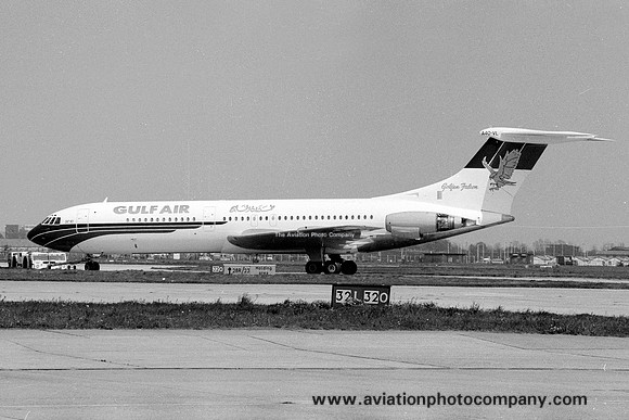 Gulf Air Vickers VC-10 A4O-VL (1977)