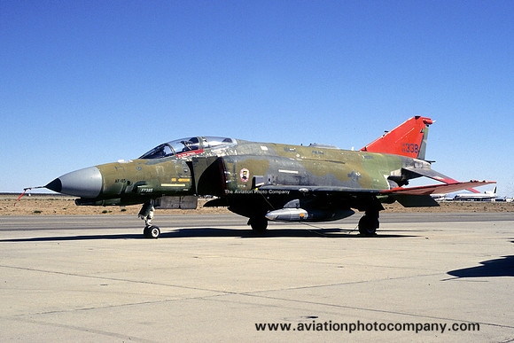 USAF McDonnell QF-4E Phantom 66-0388 at Mojave (1999)