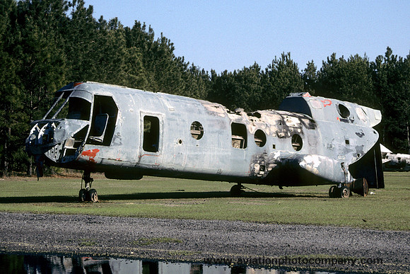 US Marines Vertol CH-46A Sea Knight 152510 at MCAS Beaufort (1999)