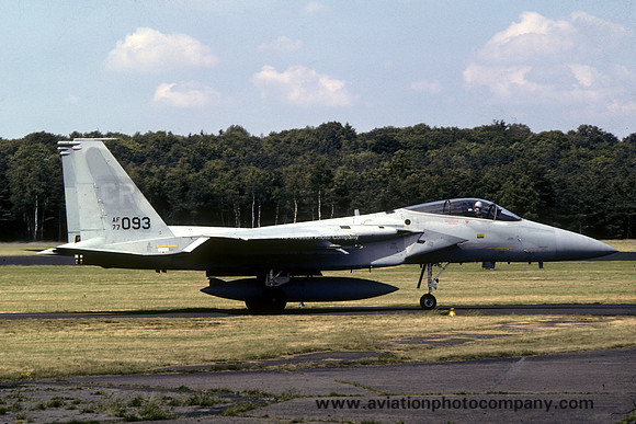USAF 32 TFS McDonnell Douglas F-15A Eagle 77-0093