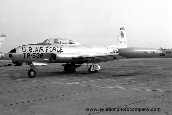 USAF 20 FBW Lockheed T-33A Shooting Star 57-0536