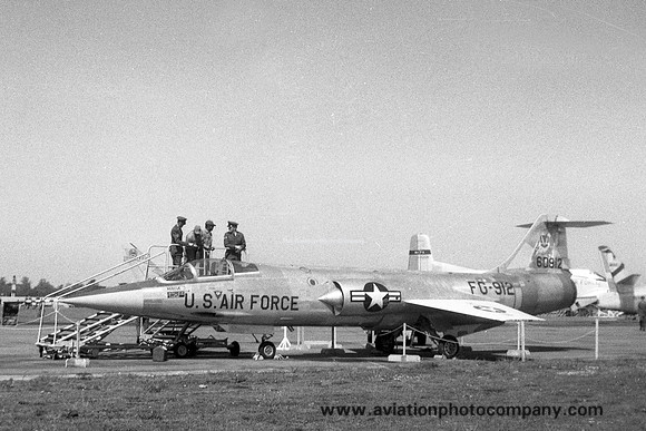 USAF 474 TFW Lockheed F-104C Starfighter 56-0912