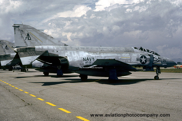 US Navy VF-171 McDonnell F-4S Phantom 153908/AD-211 (1983)