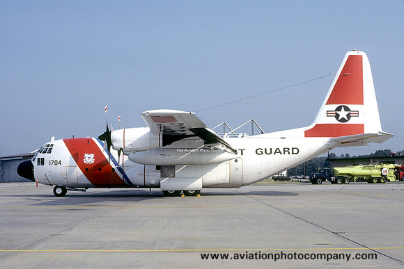 US Coast Guard Lockheed HC-130H Hercules CG1704 (1983)