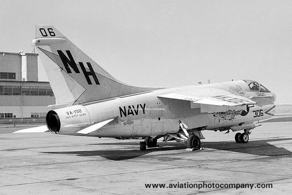 US Navy VA-192 LTV A-7E Corsair 157584/NH-306 (1973)