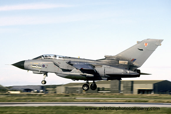 RAF 12 Squadron Panavia Tornado GR.1B ZG775/FB at RAF Lossiemouth (2000)