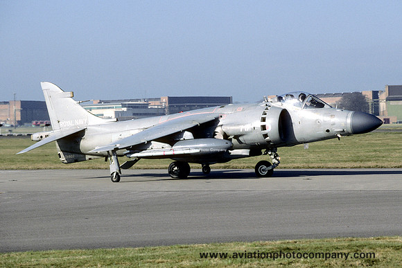Royal Navy 899 Squadron BAE Sea Harrier F/A.2 ZH802/717 (2001)