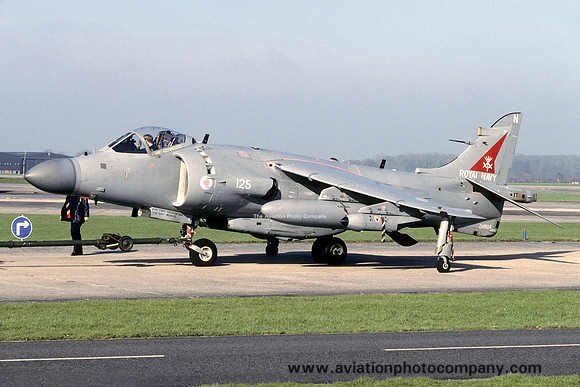 Royal Navy 800 Squadron BAE Sea Harrier F/A.2 ZH804/N125 (2001)