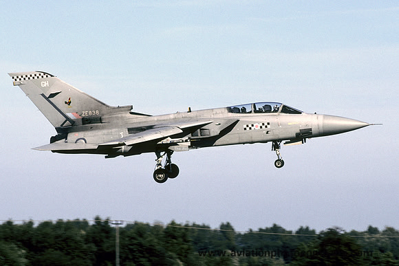 RAF 43 Squadron Panavia Tornado F.3 ZE838/GH (1999)